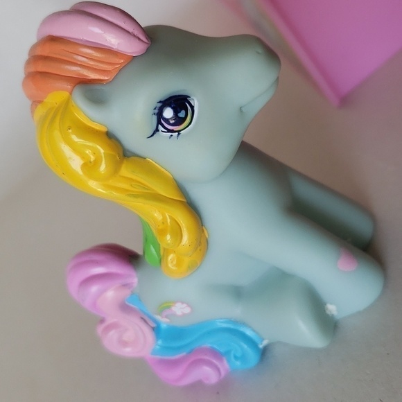 My Little Pony Hard Case Toy Carrier With Horse Plastic 2004 Hasbro Decc Pac - Picture 12 of 16